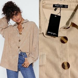 Nasty Gal ‘the Big Cord and Beautiful Shirt’